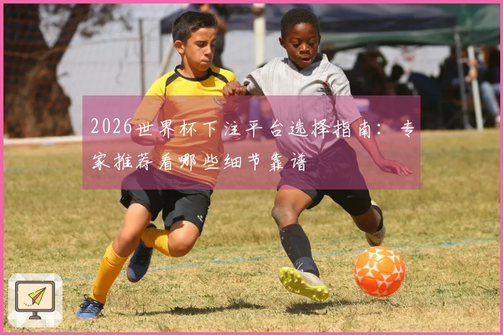 2026世界杯下注平台选择指南：专家推荐看哪些细节靠谱